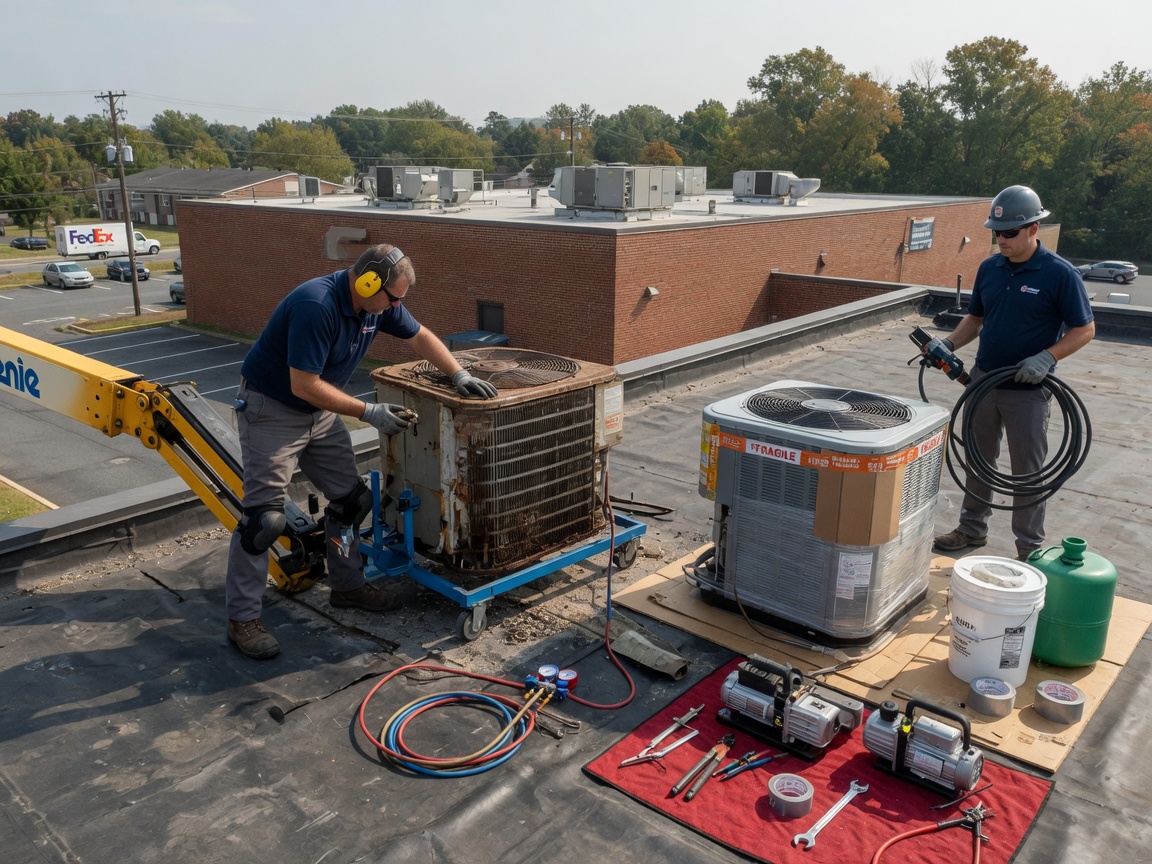 Commercial AC Replacement in Odenton